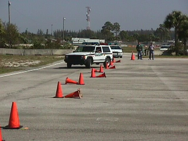 Outdoor training and practice areas