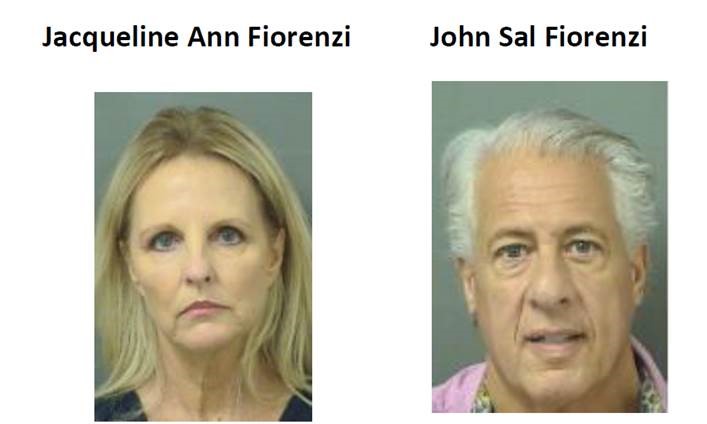 Jacqueline and John Friorenzi were taken into custody without incident.