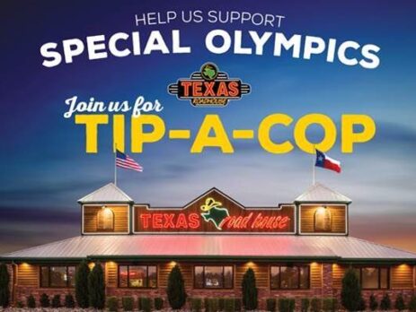 Join PBC Law Enforcement Officers at the next TIP*A*COP Event, Thursday, June 27, 2024, at Texas Roadhouse from 4 PM to 9 PM